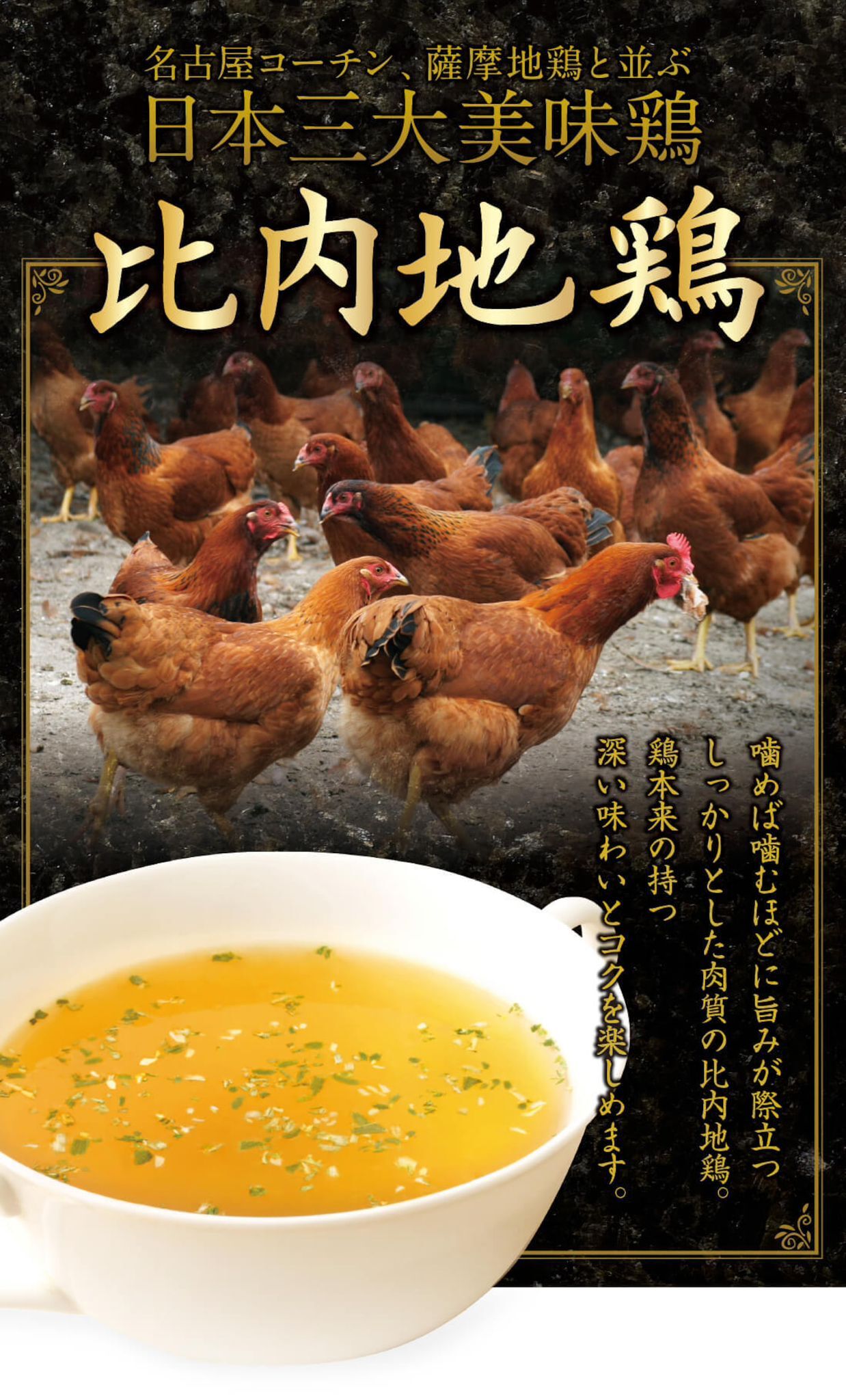 【預購】JN020209 🇯🇵白神蔥比內地雞濃郁沖泡高湯