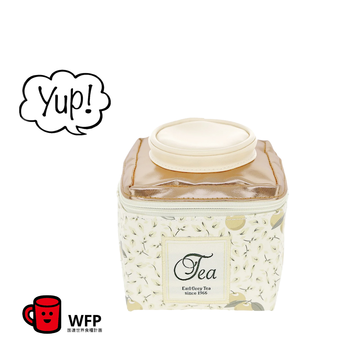 日本MARUSHIN "Yup!" 創意收納包 -伯爵茶罐 -442496