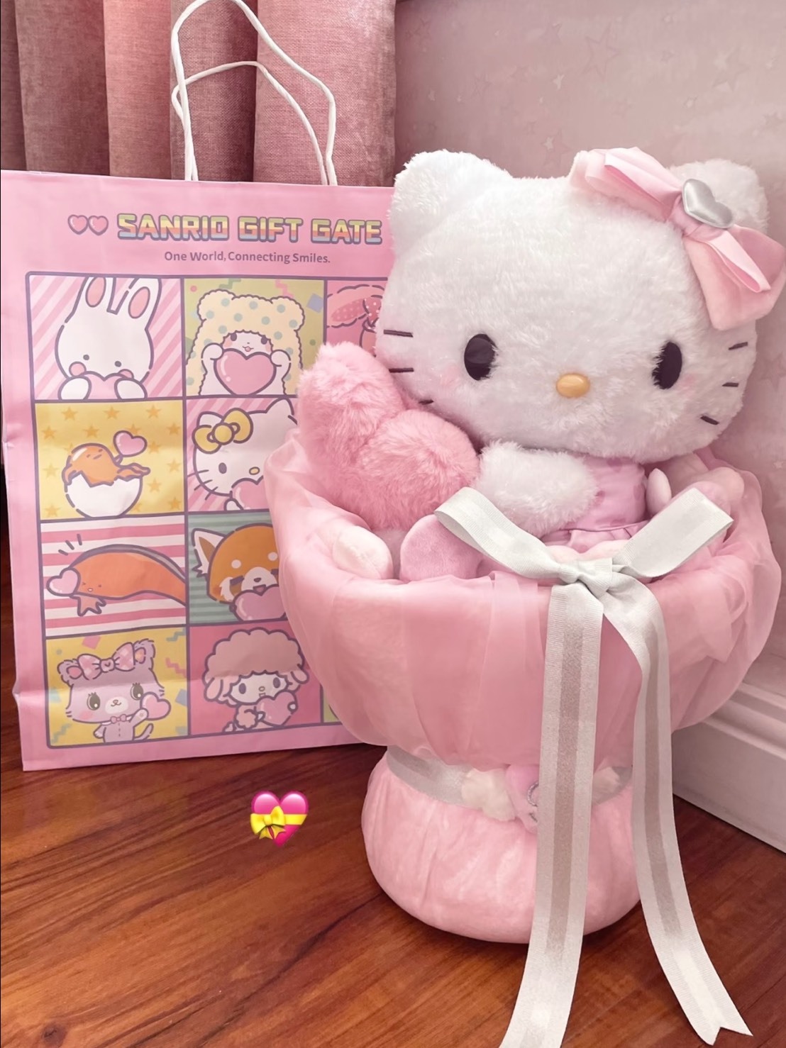 三麗鷗 愛神系列 絨毛花束 39CM