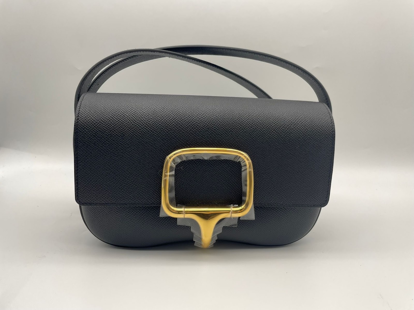 UK033 Hermès Della Cavalleria Elan Bag - Black (Stamp B) H084658OC 89 13 x 22 cm