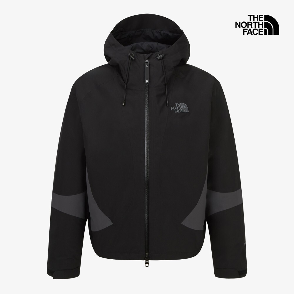 【OWN】The North Face 長袖 連帽 外套 防水 防風 DRYVENT 女生 女款 白標 黑色 奶油