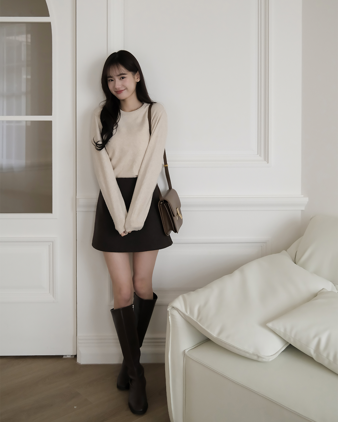 🚀當日出貨 Lily溫柔日常圓領羊羔毛上衣( 3 colors)