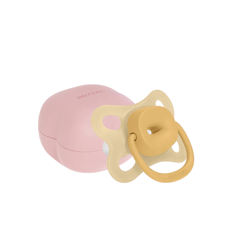 MOYUUM 透氣式矽膠奶嘴收納盒組(蝴蝶款)