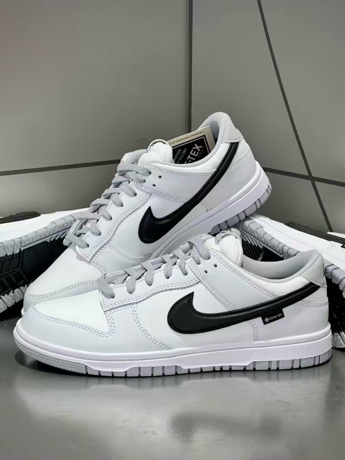 NIKE DUNK GTX 防潑水 立體勾系列 煙灰
