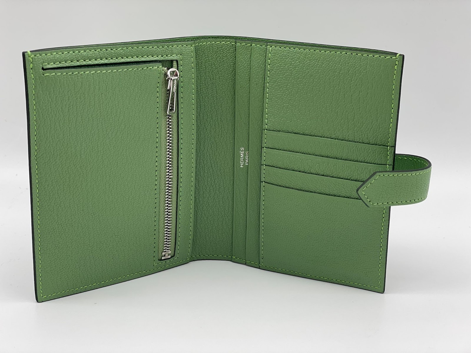 UK022 Hermes Bearn Compact Wallet - CHEURE MYSORE H039709CK 3I 9.5 x 12 cm