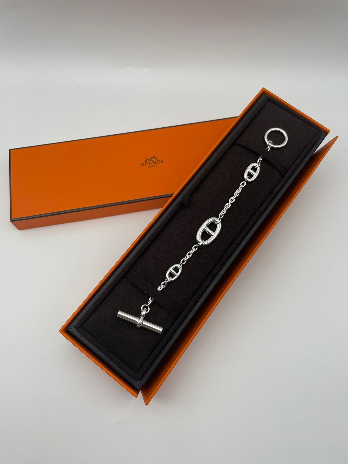 UK008 Hermes Farandole bracelet H104567B 00ST ST 內圍：15.5 cm