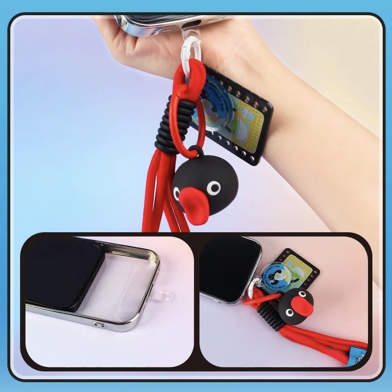 PINGU 企鵝家族 南極小故事 企鵝搪膠吊飾 扭蛋盲盒