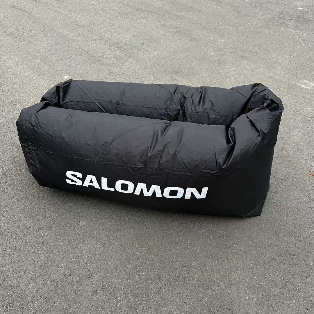 #預購 Salomon 索羅門 可收納 露營 家用 充氣 氣墊床 氣墊椅 黑色