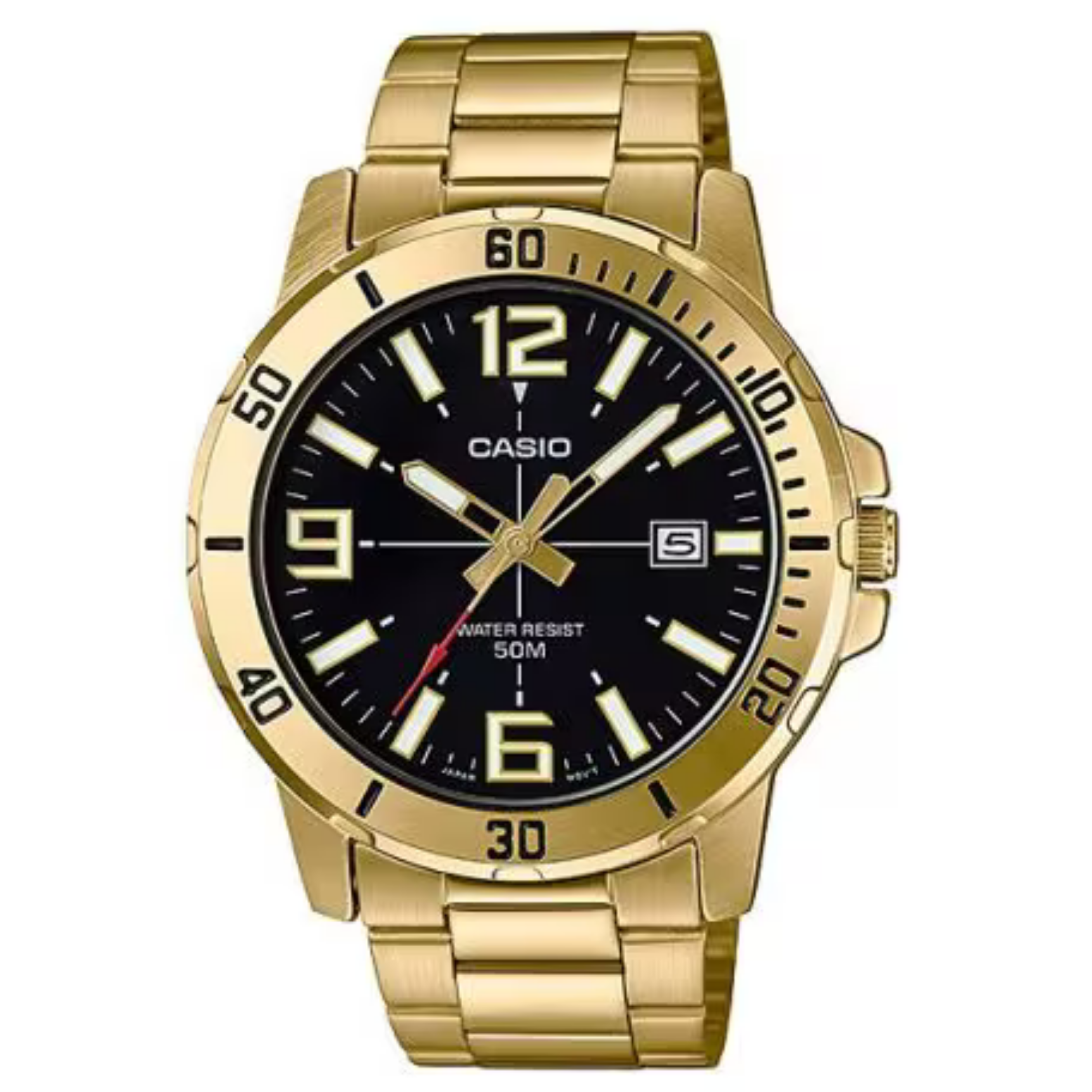 預購款【CASIO 卡西歐】復古金色 簡約大方 金錶 指針錶 MTP-VD01G MTP-VD01SG-1B