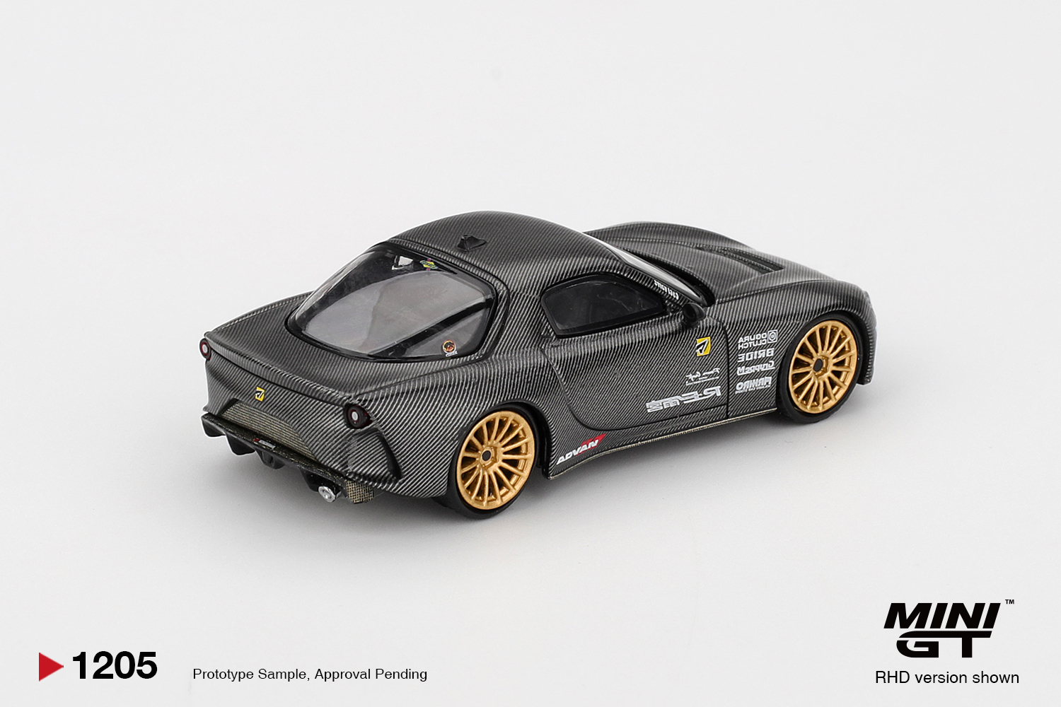預訂: 1/64 MINI GT Mazda RX-7 RE-Amemiya Matsukiyo KOKU 3 Rotor NA-7 TAS 2025 Best Tuned Car Award  (MGT01205-R)