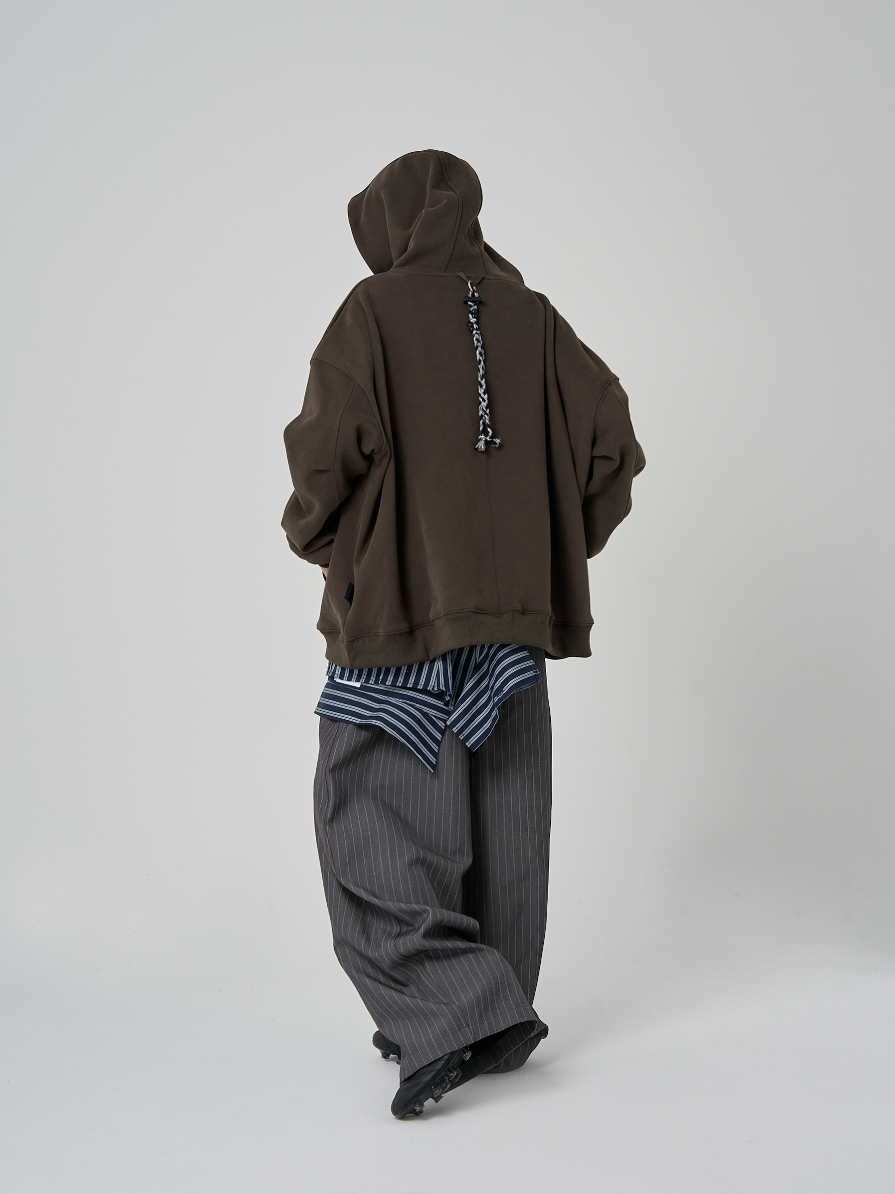 Silent Structure Knot Hoodie—Green