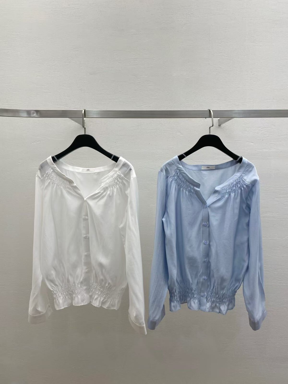 MK5523 宮廷皺摺優雅上衣 *特價* (優惠碼同充值購物金不適用)