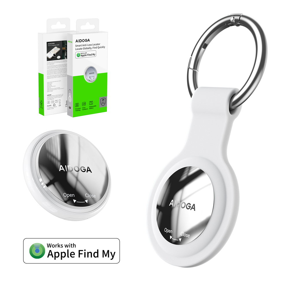 AIDOGA 艾迪伽 蘋果認證 全球定位器 防丟器 Find My 鑰匙/寵物/長輩/老人 TagCare系列 台灣NCC/Apple/歐盟RoHS