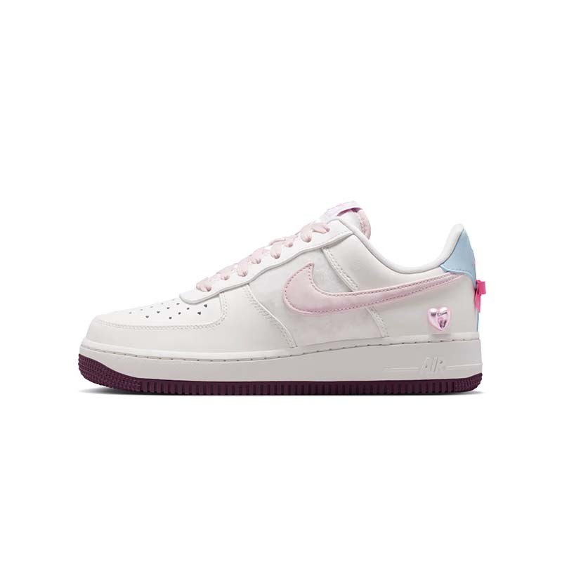 Nike Air Force 1 Low "Valentine's Day" 情人節限定 白色 粉紅色 女鞋 IQ4937-161 [台灣現貨]