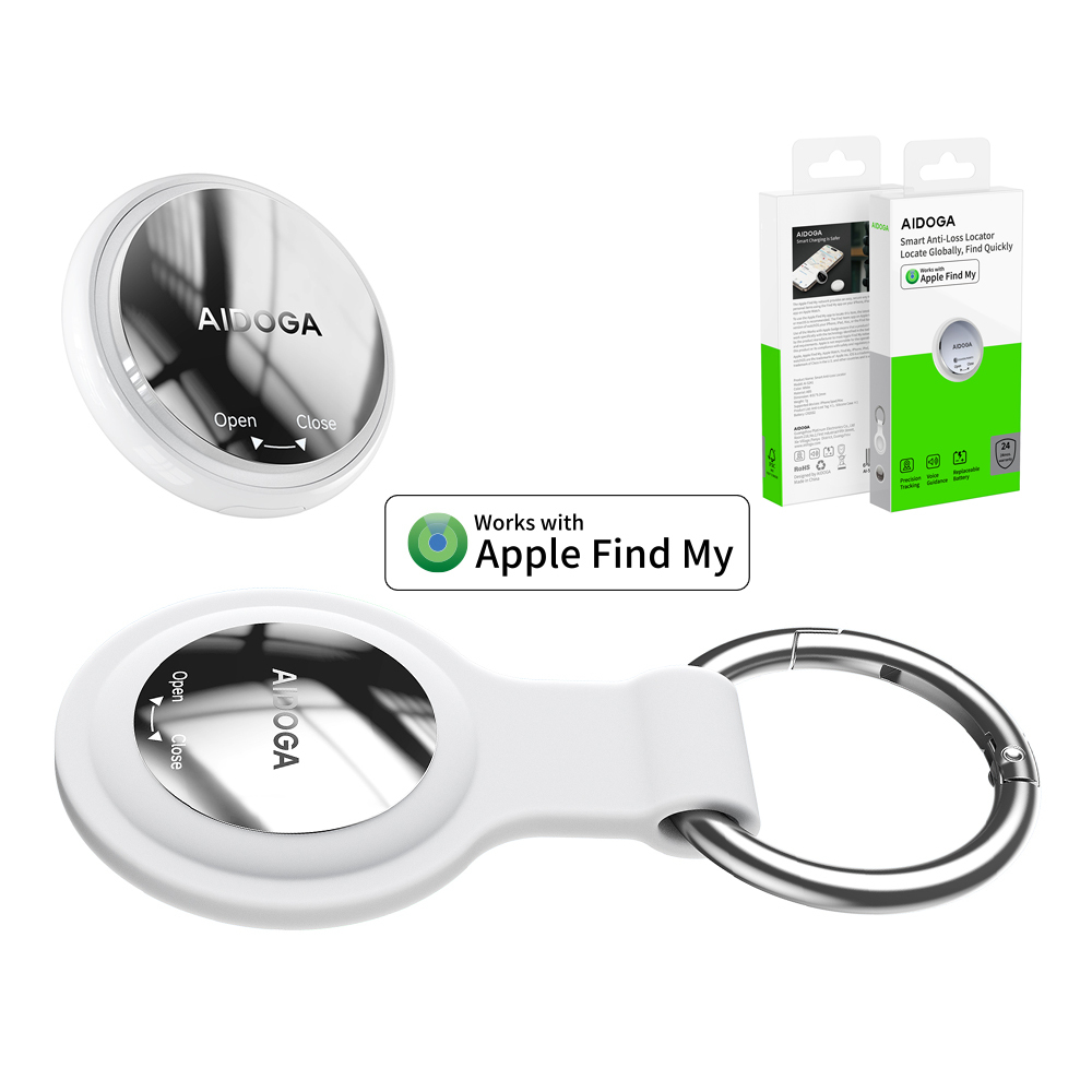 AIDOGA 艾迪伽 Apple認證 全球定位器 防丟器 追蹤 Find My 尋物/鑰匙/寵物/長輩/老人 TagCare系列 台灣NCC/蘋果/歐盟RoHS