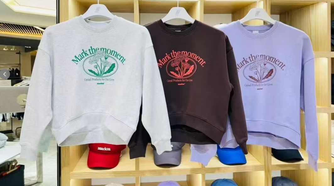 韓國代購 MARKM 小雛菊短款衛衣MKIBA8751