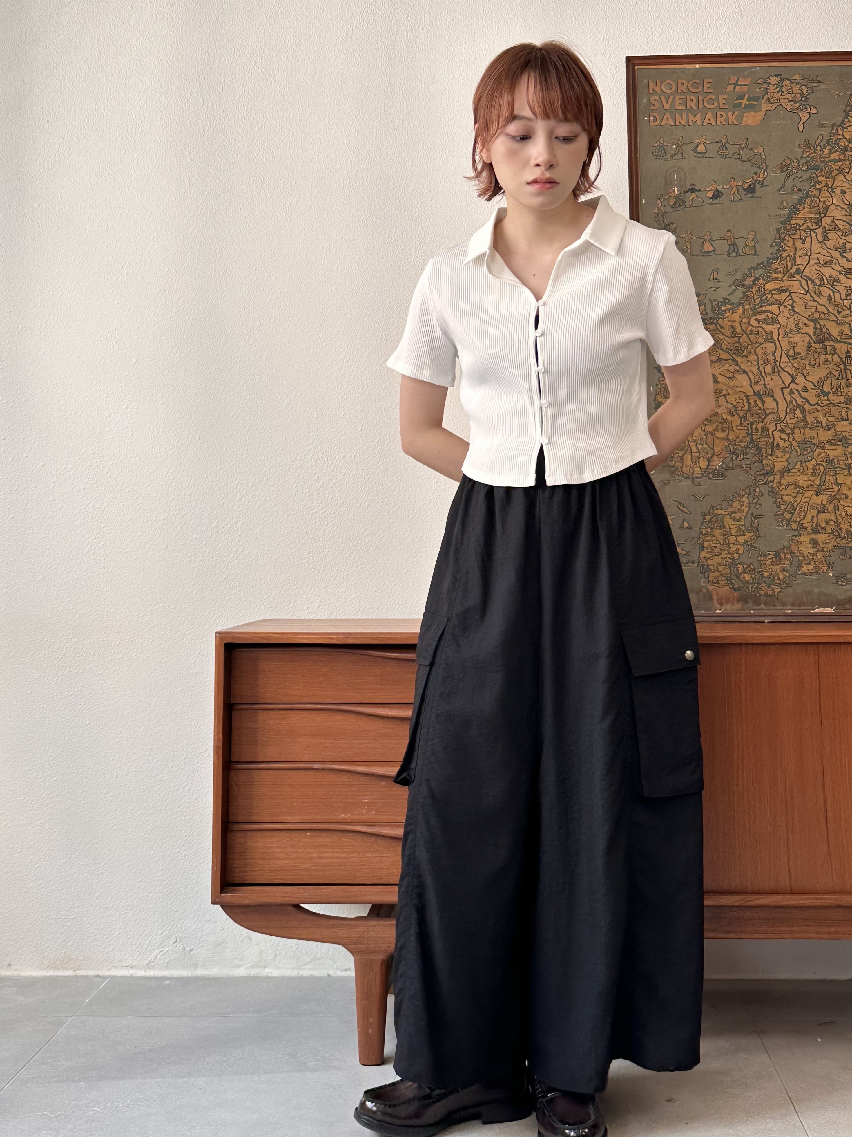 工裝長裙褲 - TR61905