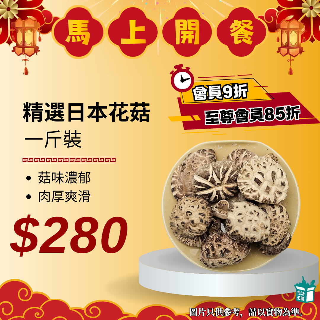 精選日本花菇