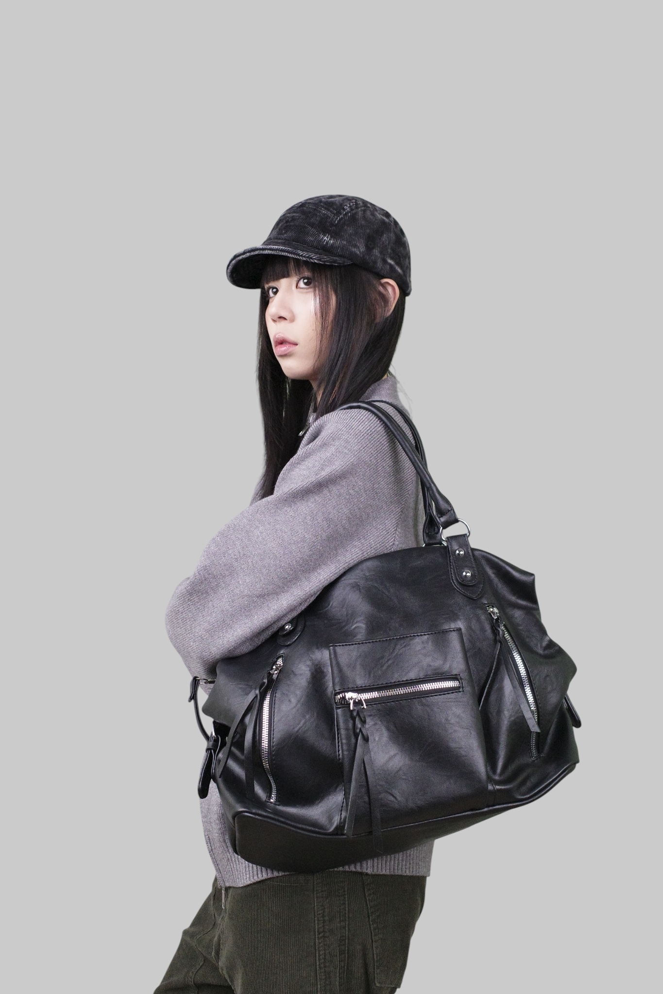 『Always_Good』多夾層 手提 單肩 側背包