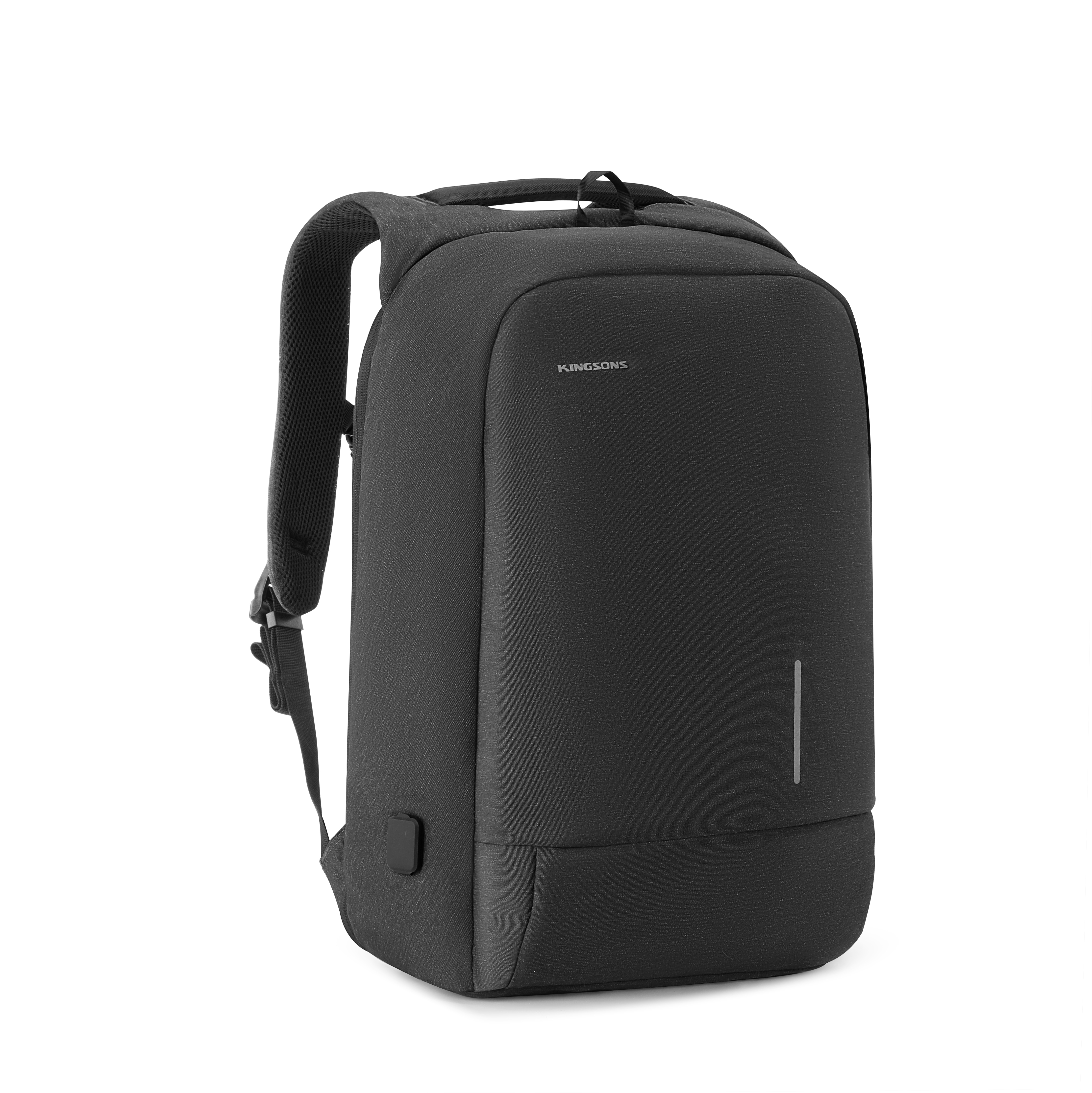 【KINGSONS】|TSA防盜機能後背包 深灰/灰 KS3149-D