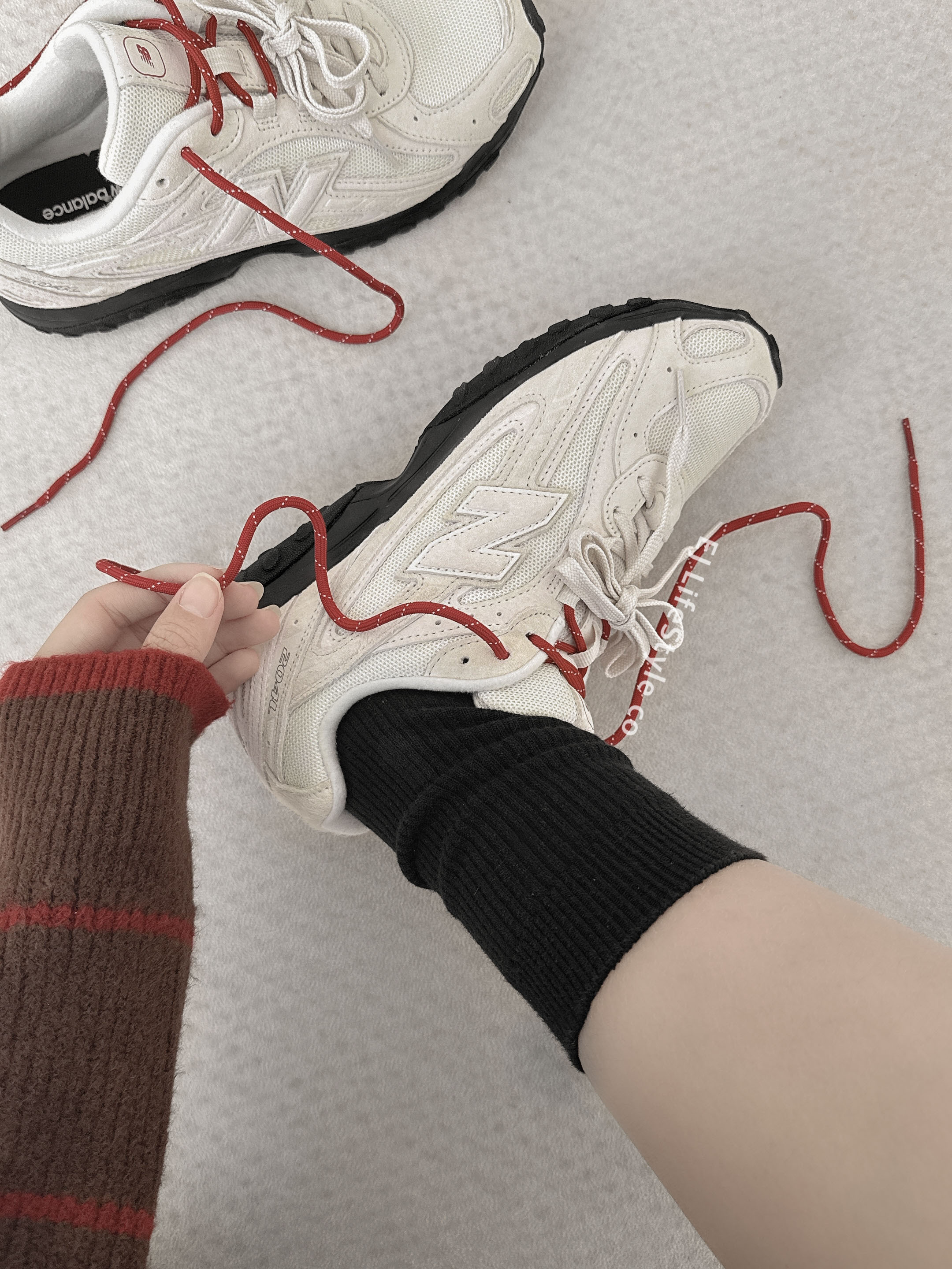 NEW BALANCE 204L NB 2026年 馬年限定 新年 奶油黑 米白 奶油白 紅色 黑底 復古 男女鞋 U204L8OV / 現+調