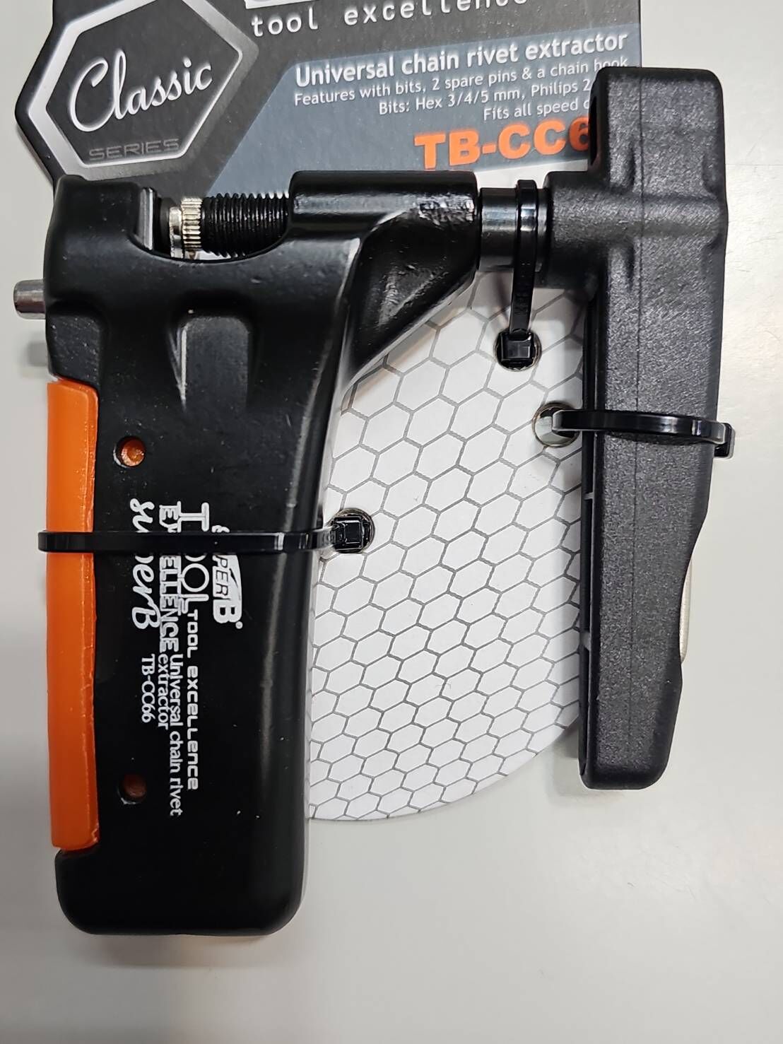 SUPERB TB-CC66 拆鏈器 打鏈器 適用:6-12速鏈條 附替換頂針.定位針 六角工具組 SUPER B
