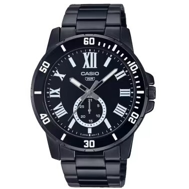 【CASIO 卡西歐】簡約時尚 羅馬數字 腕錶 手錶  MTP-VD200 MTP-VD200B MTP-VD200G
