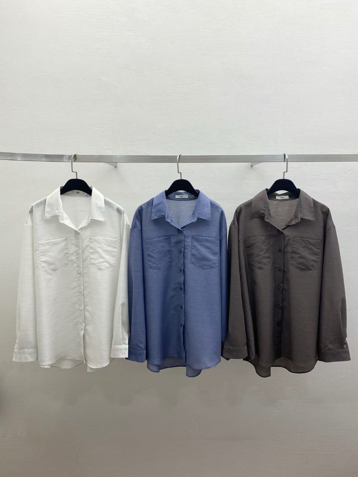 MK5529 質感百搭男友款恤衫 *特價* (優惠碼同充值購物金不適用)