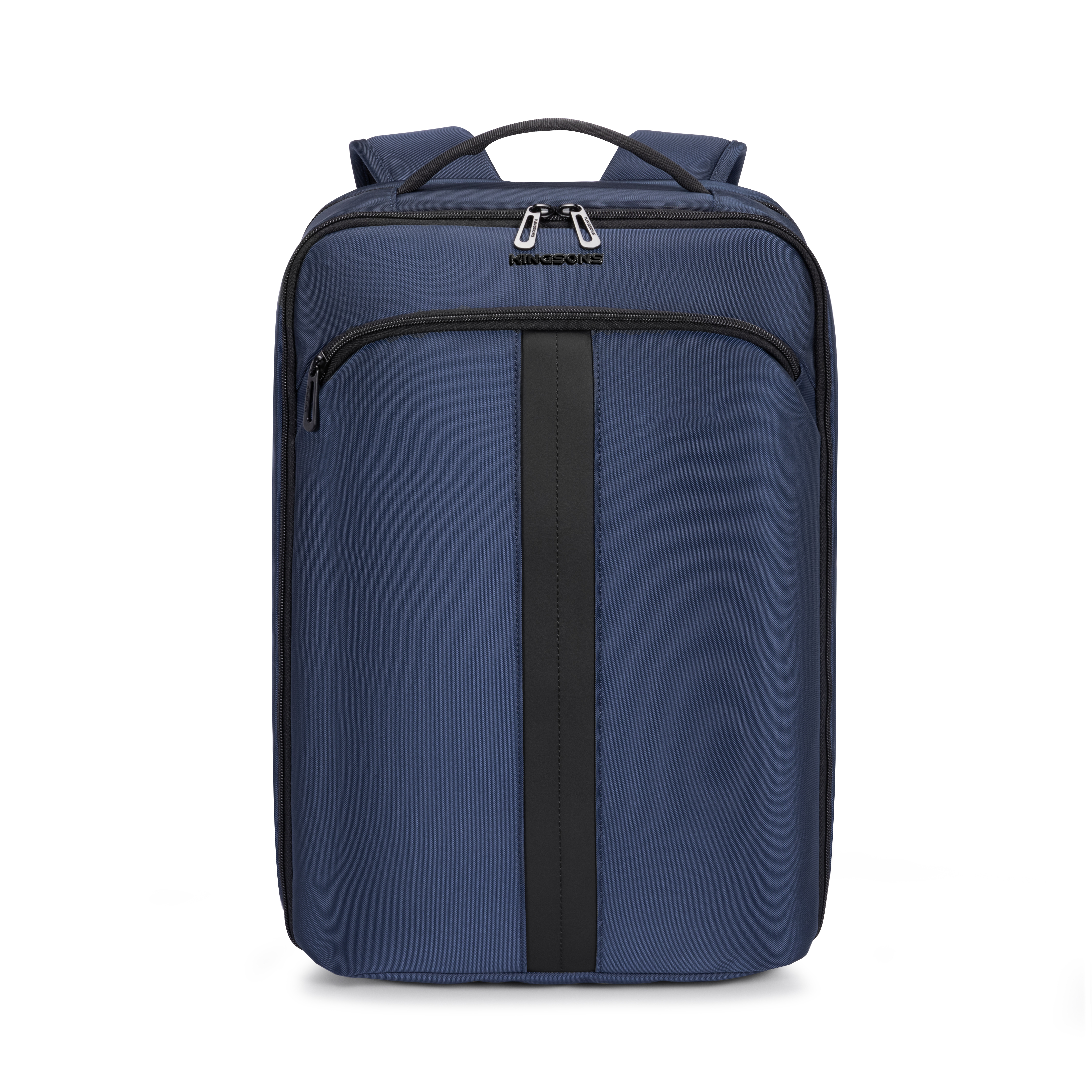 【KINGSONS】城市商旅|雙層大容量後背包 藍色 KS25465