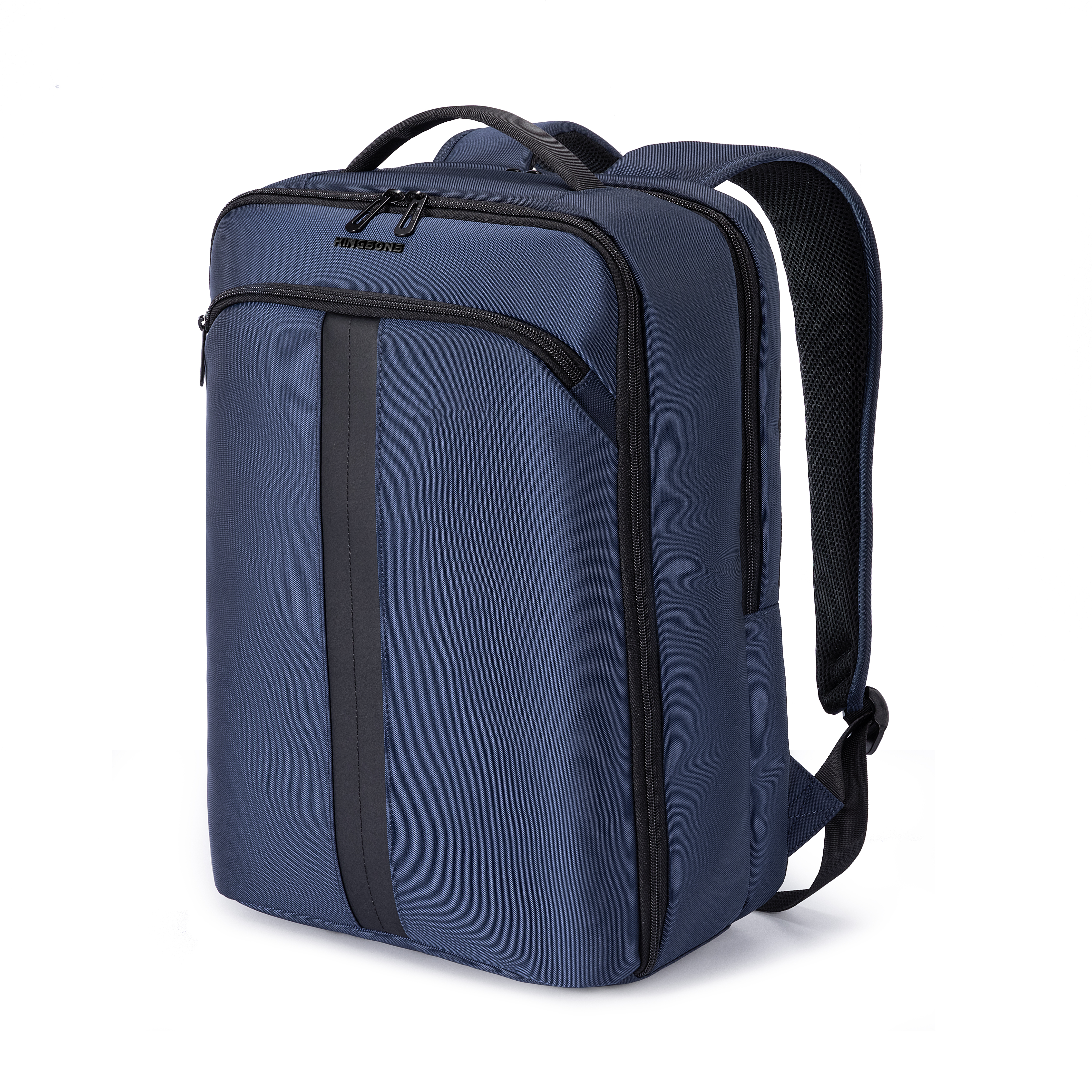 【KINGSONS】城市商旅|雙層大容量後背包 藍色 KS25465