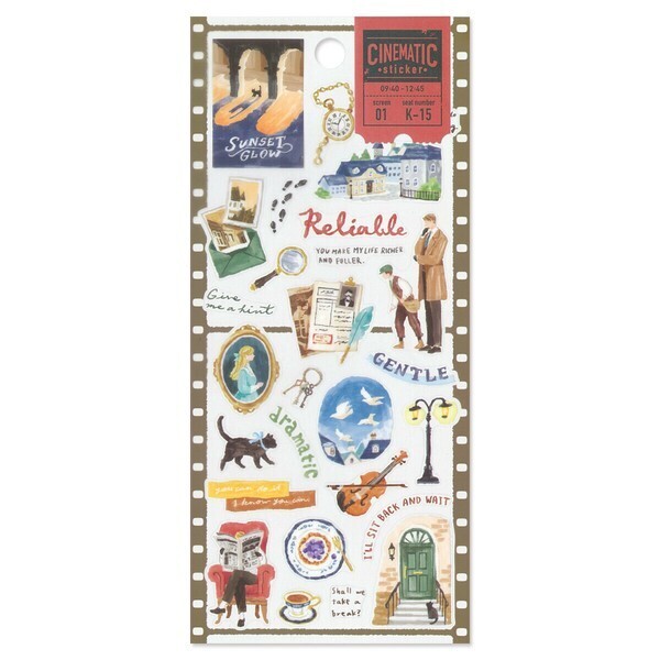 MIND WAVE 貼紙: CINEMATIC 82597 Mystery