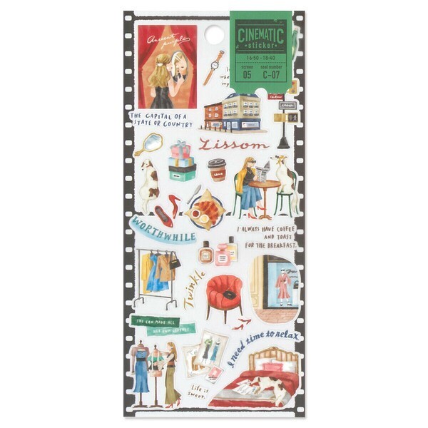 MIND WAVE 貼紙: CINEMATIC 82601 Fashion