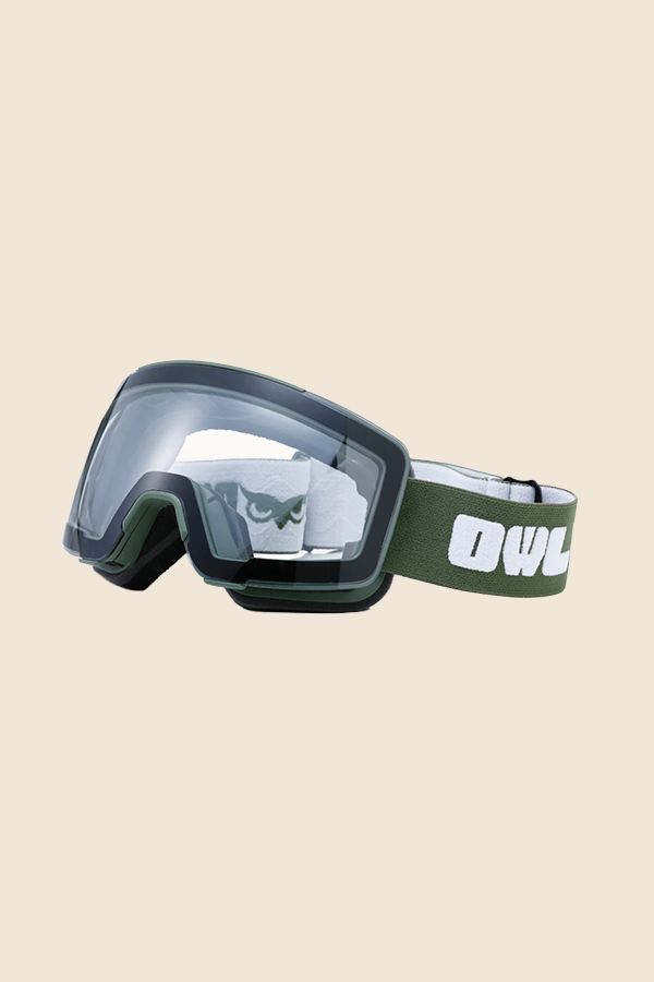 OWL -  VENT 掀式雪鏡  (卡其/灰/變色鏡片)