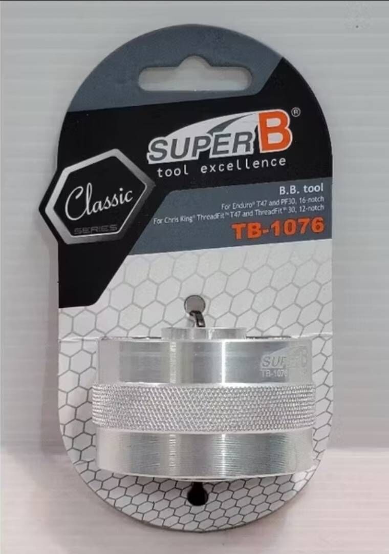 SUPERB TB-1076 T47 拆裝BB專用工具 五通外牙拆裝工具 52.2外徑 16齒 50.4外徑 12齒 SUPER B