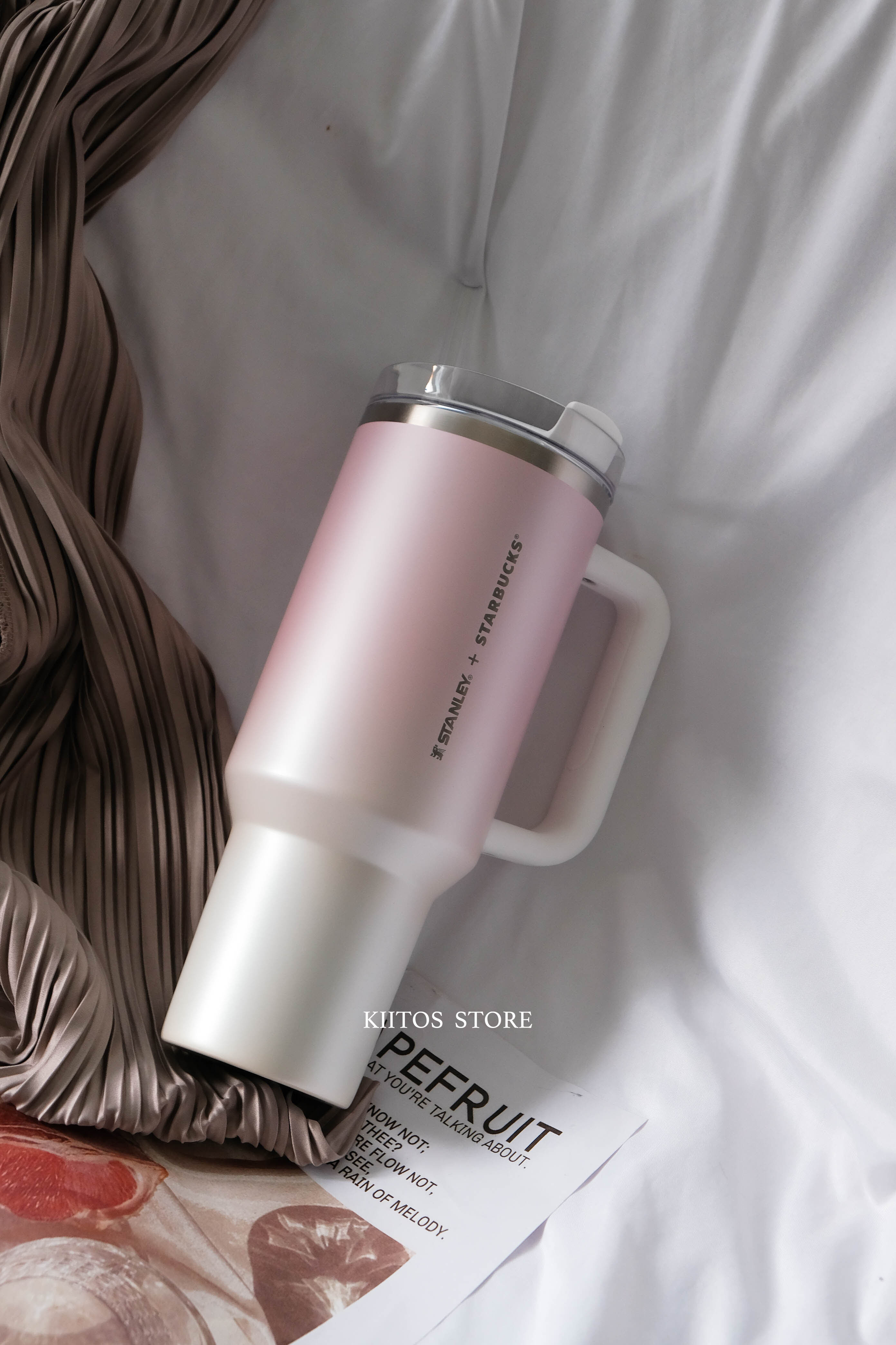 【預購】國外限定 星巴克 Starbucks × Stanley 史丹利 聯名款 心動情人節 漸變粉 吸管杯