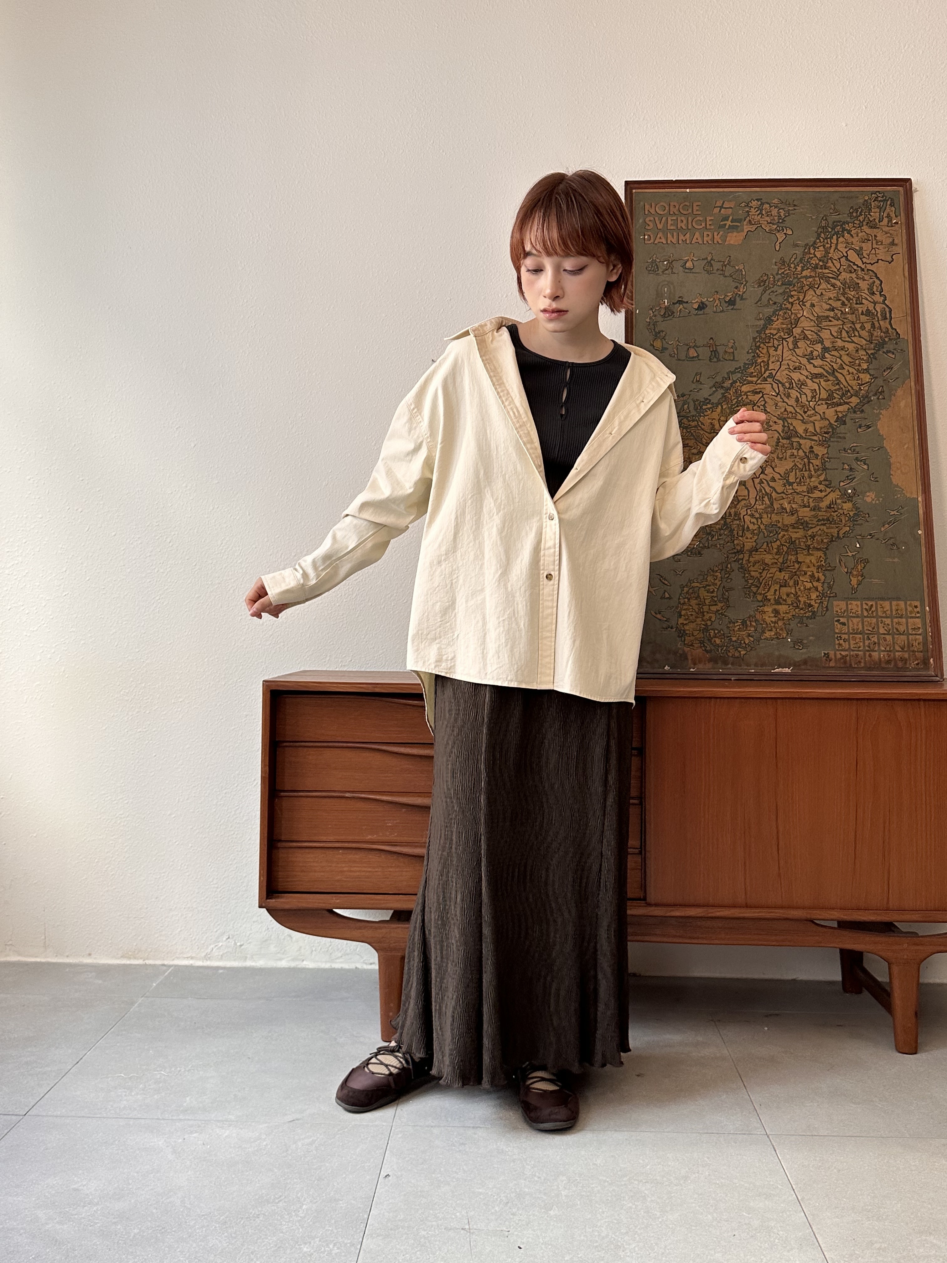 Unsex 隨性自在寛鬆恤衫- BL61922