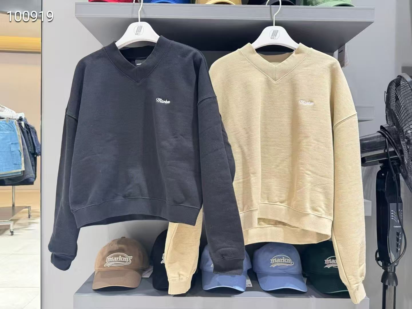 韓國代購 MARKM 小V領短款TOP MA100919