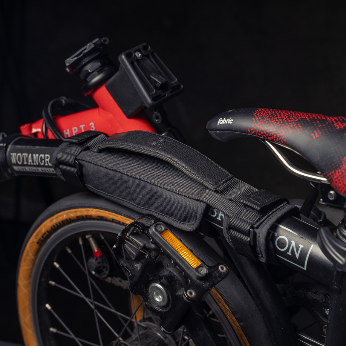 新款【沃坦】Brompton 攜行手提把 / 植鞣皮革