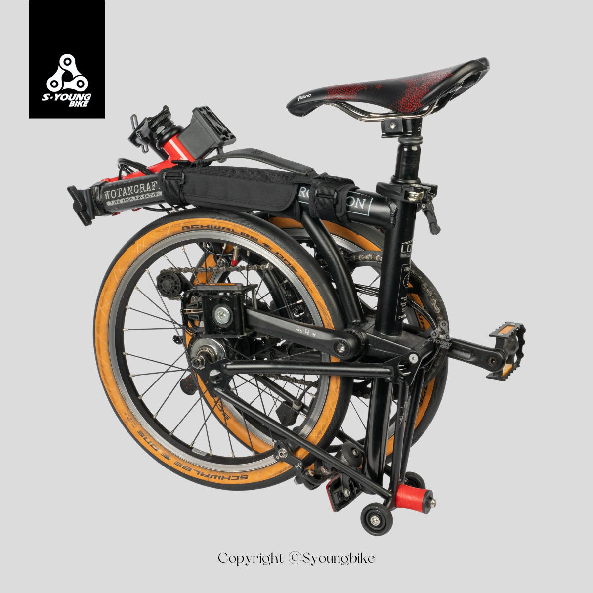 新款【沃坦】Brompton 攜行手提把 / 植鞣皮革