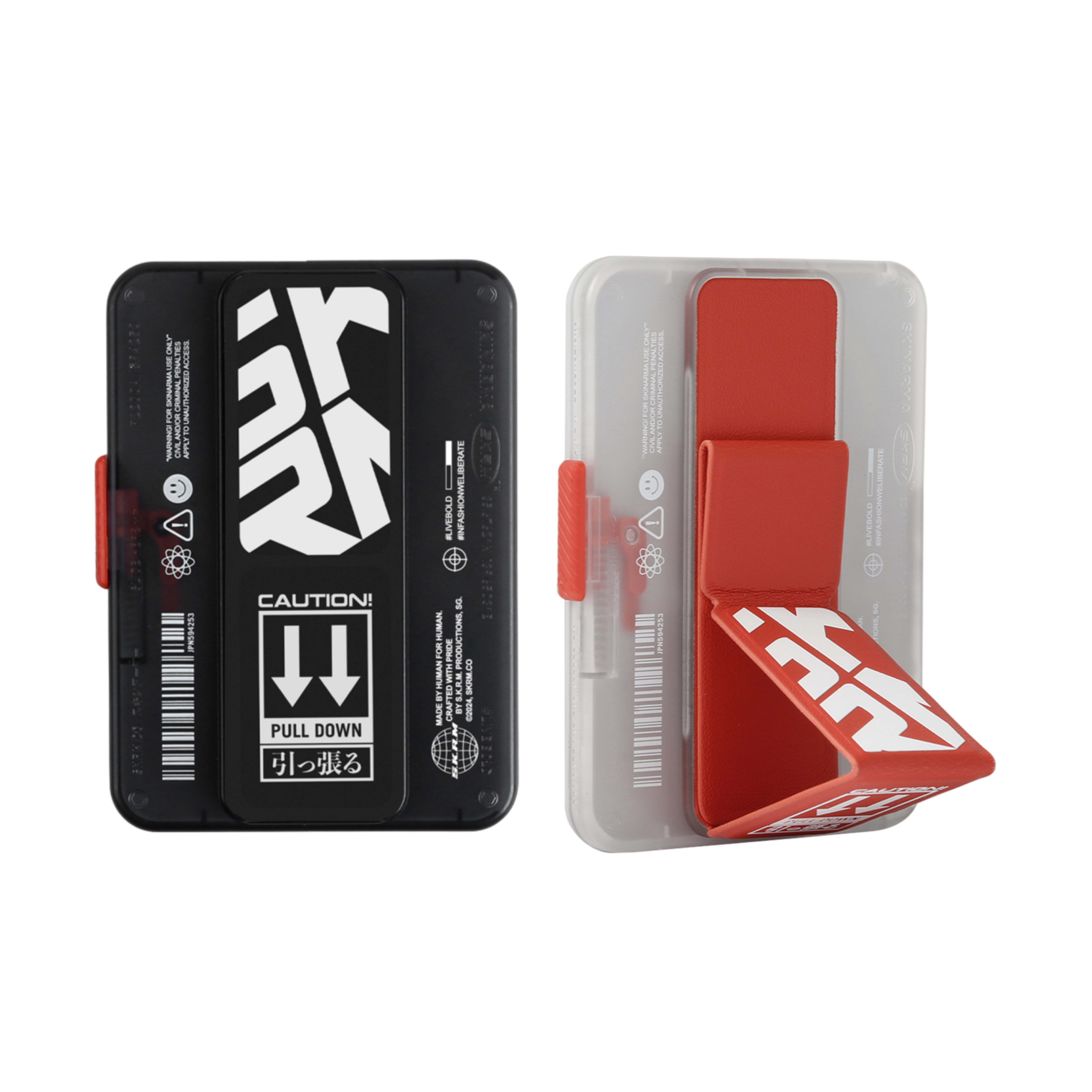 Skinarma Phaze 磁吸卡套附握持支架