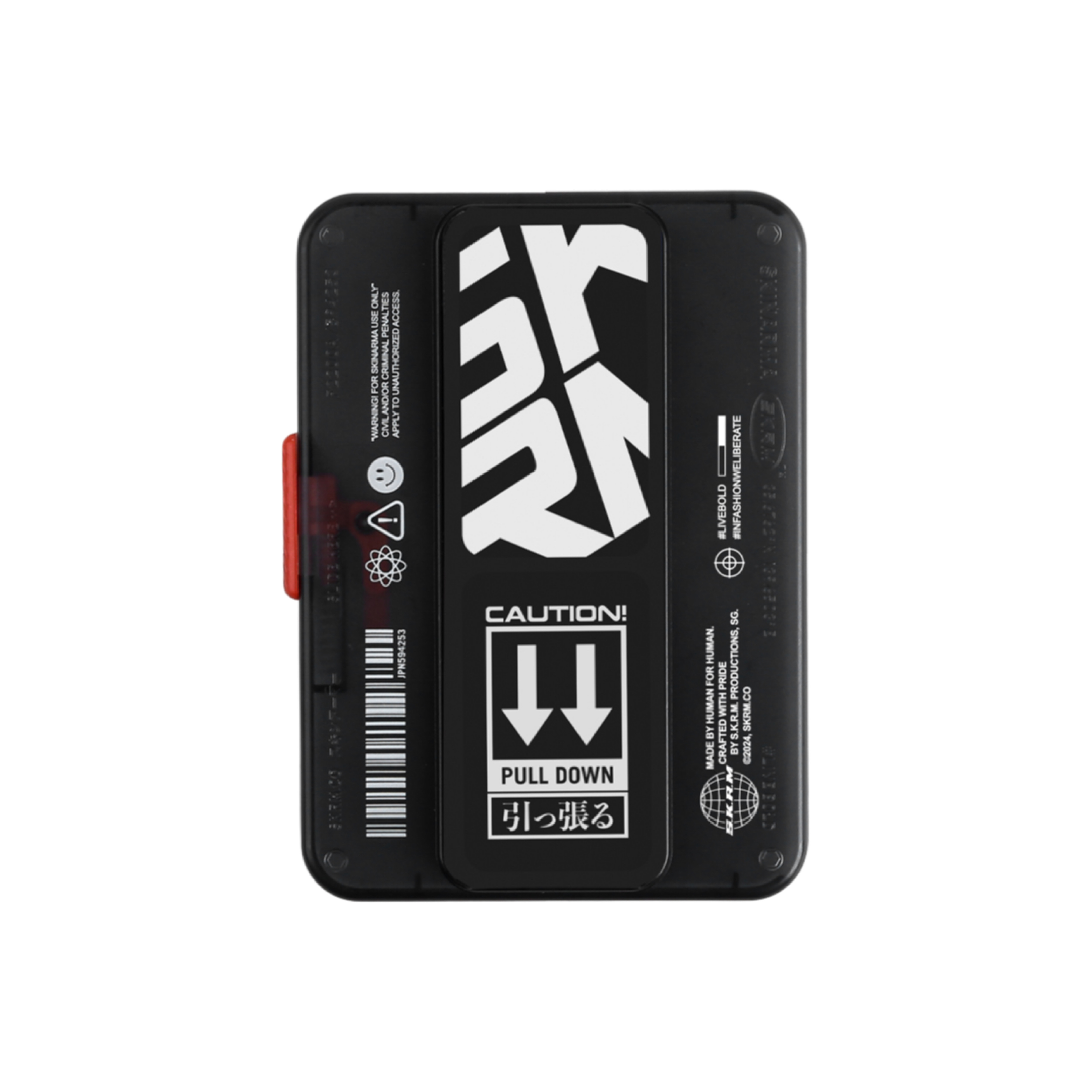 Skinarma Phaze 磁吸卡套附握持支架