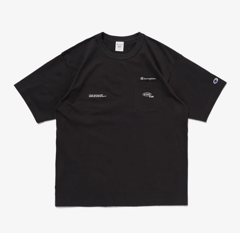 [現貨] WTAPS FW25 ACADEMY / SS / COTTON. CHAMPION | (BLACK / GRAY)