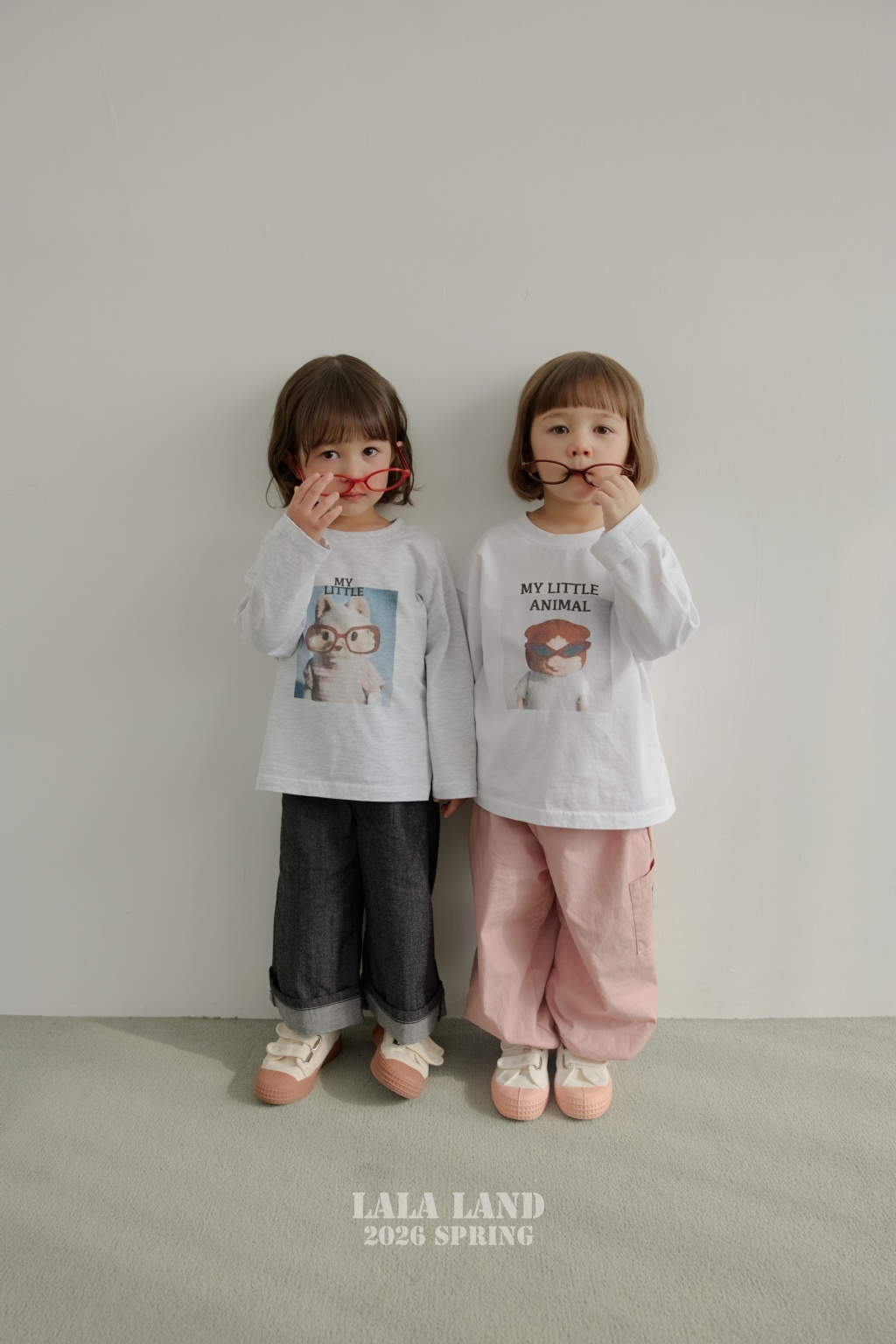 韓國🇰🇷 LALA LAND 小動物長袖上衣(XS-XL)