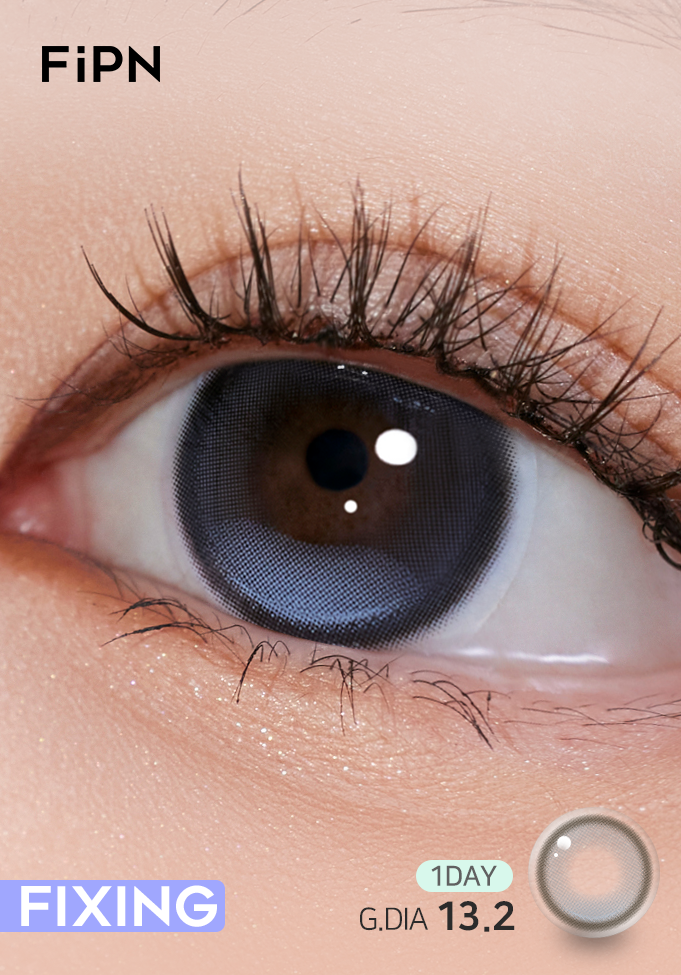 [日拋] FiPN x DAVICH 1 Day DAVICH FORAEA Fixing Ash 日拋隱形眼鏡｜每盒10片