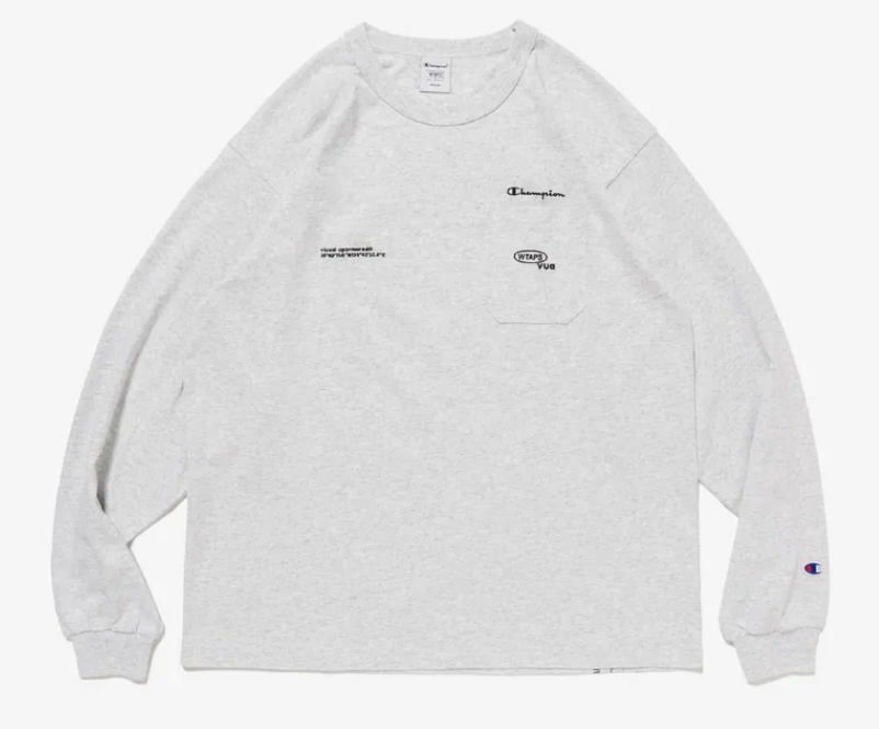 WTAPS FW25 ACADEMY / LS / COTTON. CHAMPION |