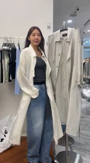 MK5512 反領風褸料長版外套 *特價* (優惠碼同充值購物金不適用)