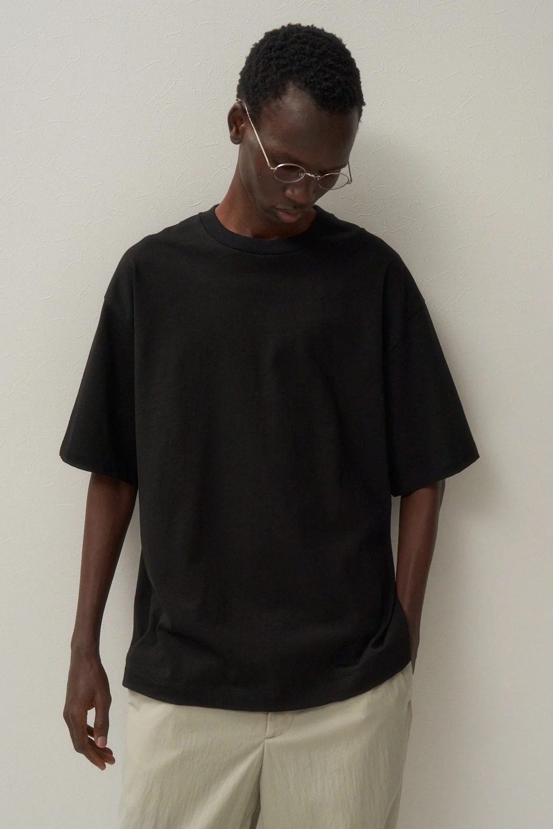 ATON 12/-AIR SPINNING LOOSE FIT T-SHIRT (2COL)