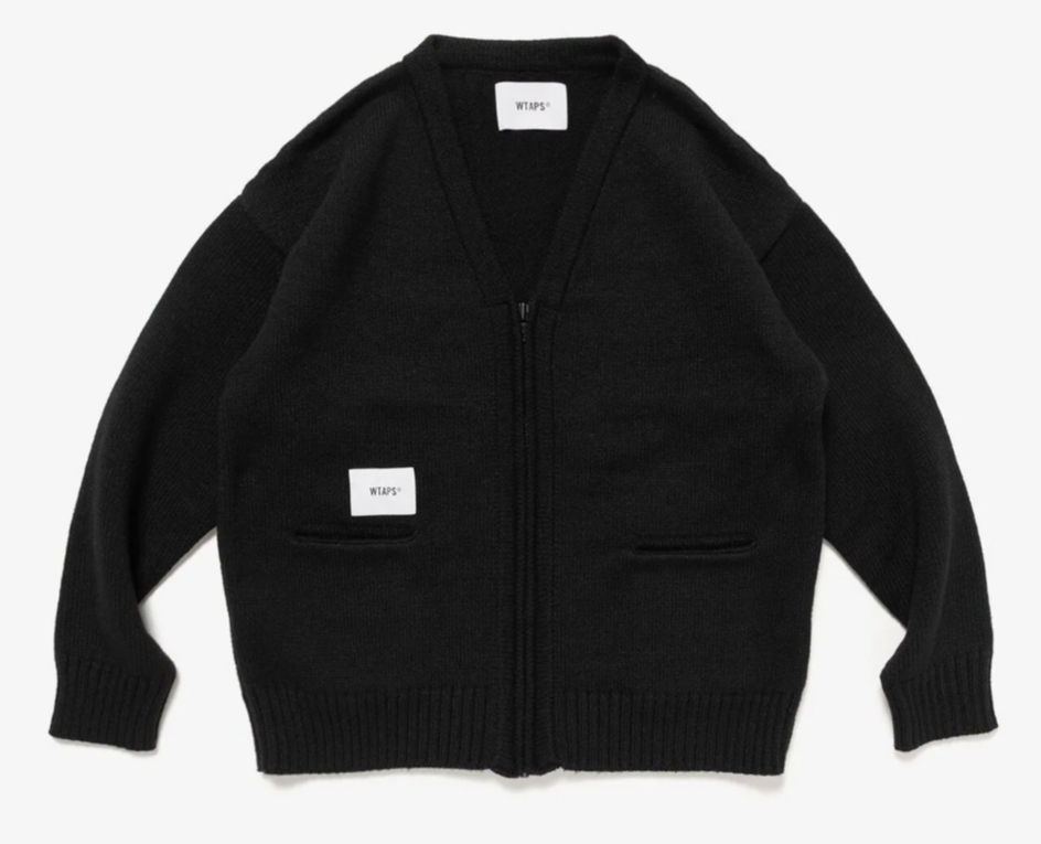 [現貨] WTAPS FW25 PALMER AFA / SWEATER / ALPL | (BLACK /BROWN)