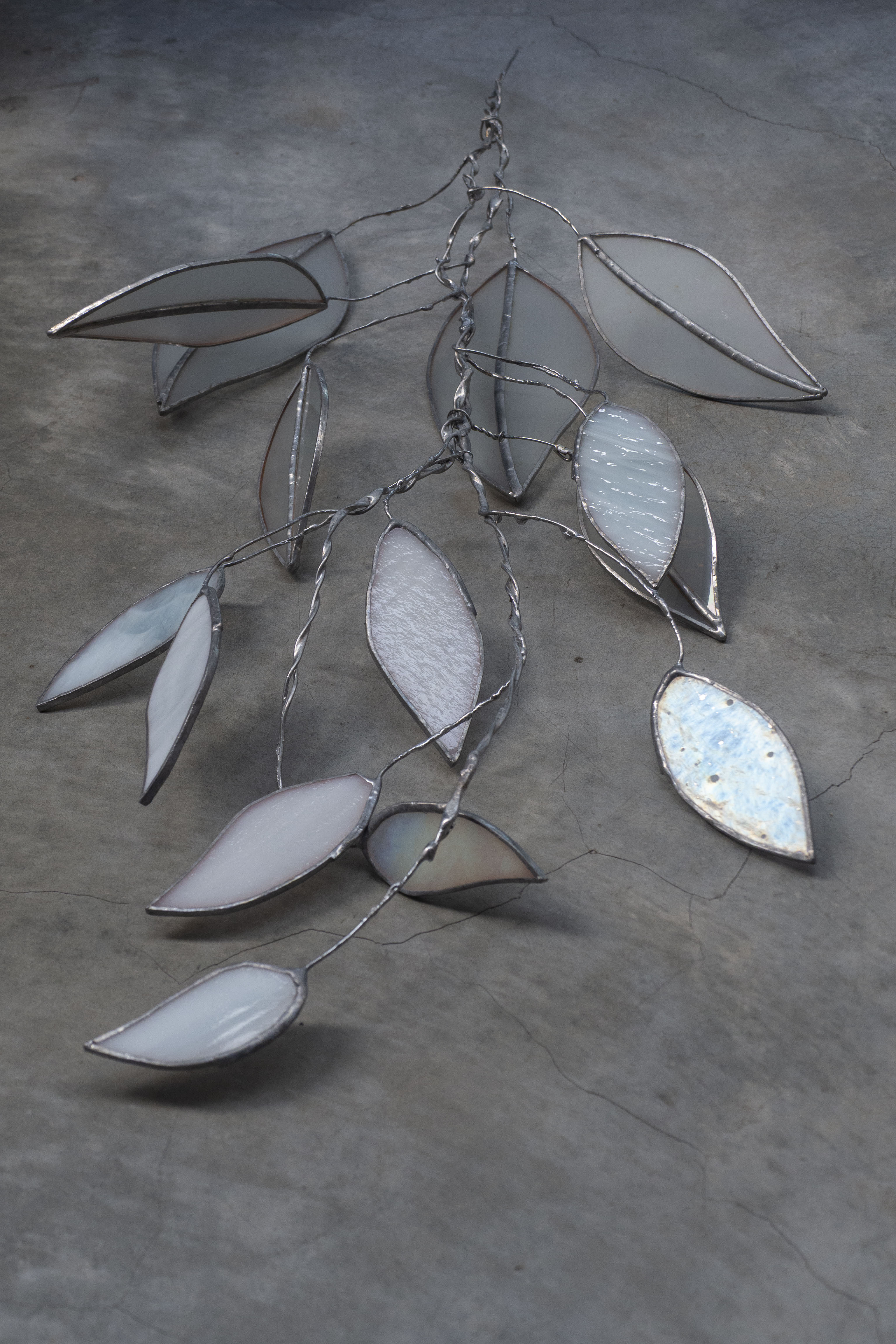 內光  真真鑲嵌玻璃研究所 創作個展｜ 《入林》  葉形 002