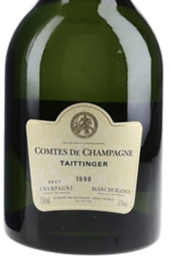 Taittinger Comtes de Champagne Blanc de Blancs Brut 1998 (RP94)